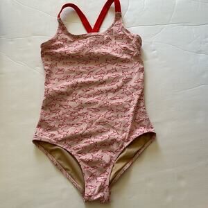 Amazon Essentials One piece Shark Swimsuit Size M 8